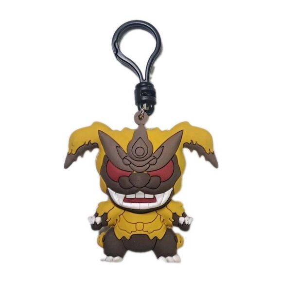 King Caesar Godzilla 3D Figural Bag Clip Keychain Monogram Series 3 Toho 2.5" - Picture 1 of 2